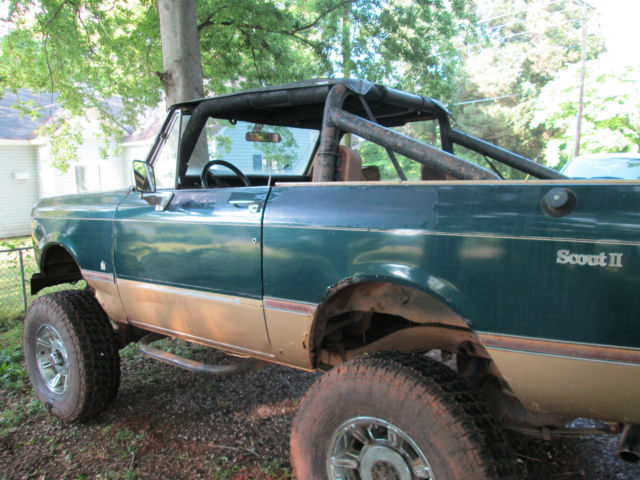 1973 International scout II, 4x4, removeable top,bikini top 1973 International Harvester Scout