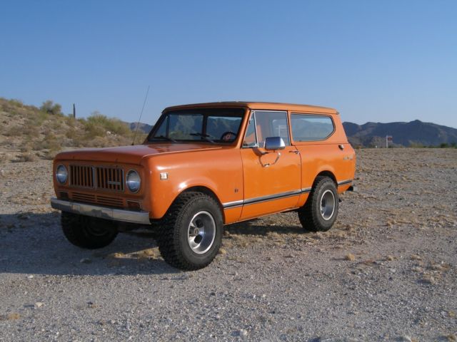 1973 International Scout II California Convertible 4x4 V8 1973 International Harvester Scout Scout II