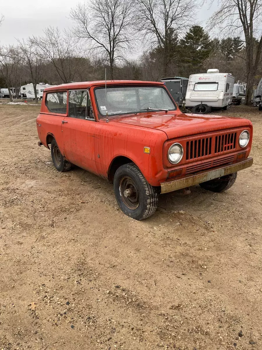 1973 International Scout II for parts or repair. Clean title, v8, automatic tran 1973 International Harvester Scout