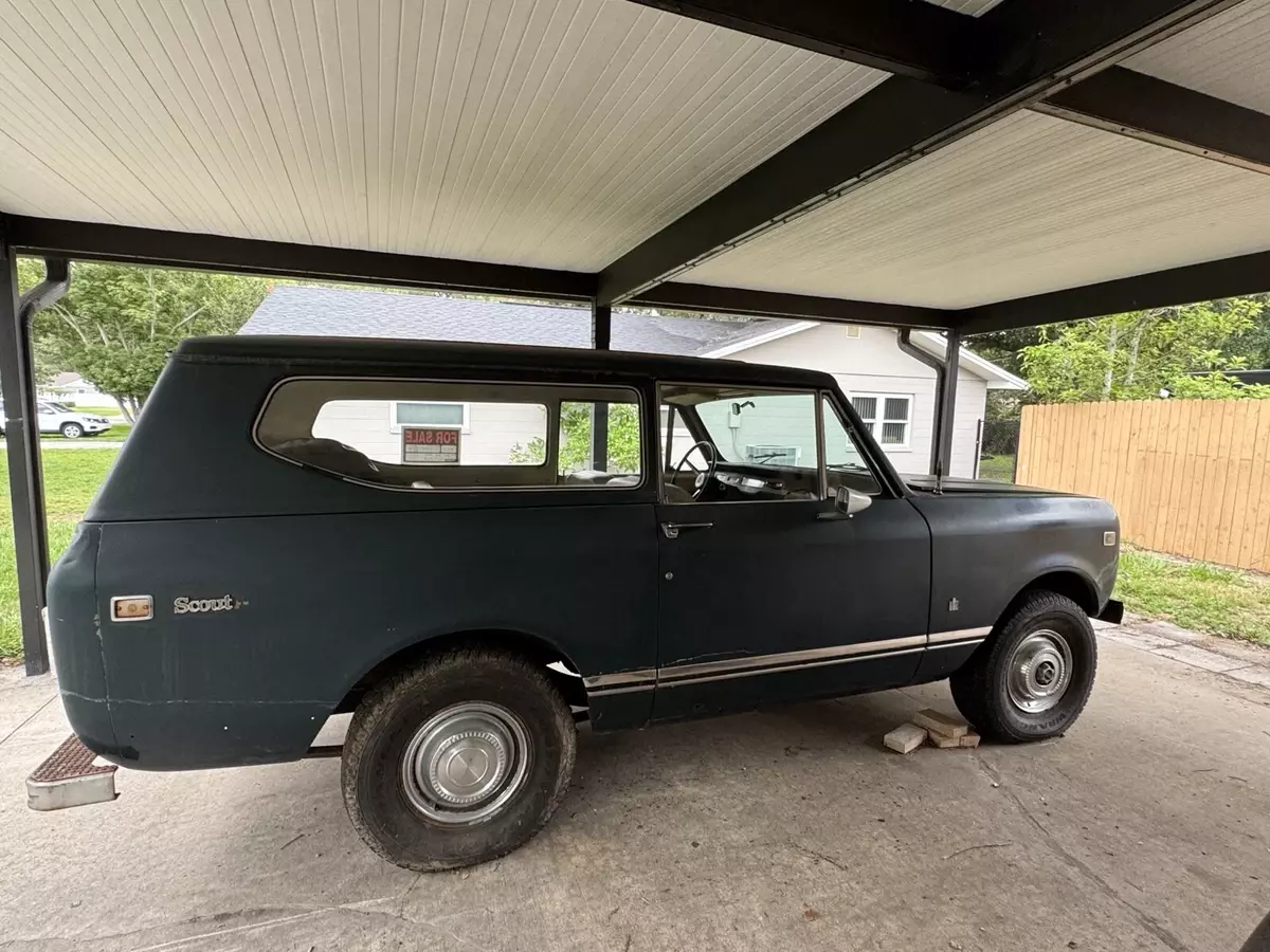 1973 International Scout II Green 1973 International Scout II