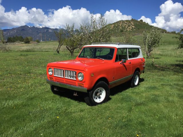 1973 International Scout II NO RESERVE!!!!!!!!!! JEEP Bronco Blazer 4x4 Offroad 1973 International Harvester Scout