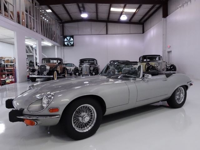 1973 Jaguar E-Type Series III Roadster, Matching #S, Factory 4speed transmission 1973 Jaguar E-Type Series III Roadster, 14,710 miles,1 Owner from new