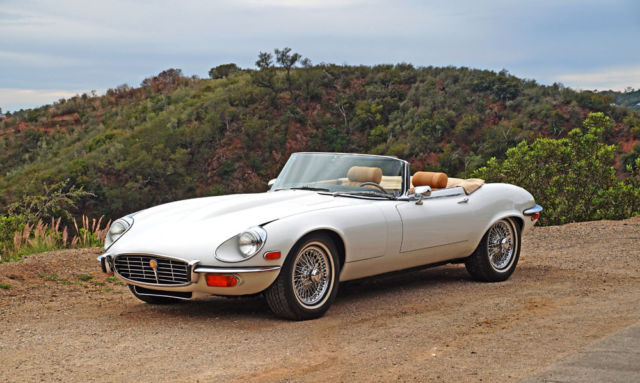 1973 Jaguar E-Type V12 Roadster Stunning, Manual Trans, 52k Miles, Matching #s 1973 Jaguar E-Type OTS (Open Two Seater)
