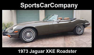 1973 JAGUAR XKE ROADSTER SALE PRICE REDUCED $5k NOW $79,998! 1973 Jaguar E-Type ROADSTER