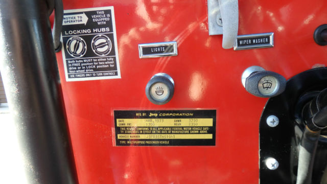 1973 Jeep CJ CJ5 CJ-5 - photo 5