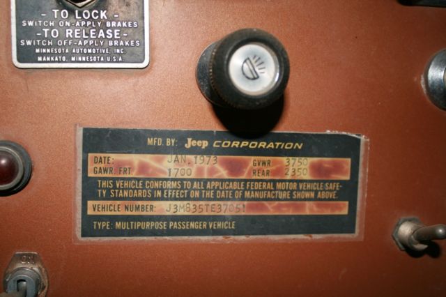 1973 Jeep CJ - photo 13