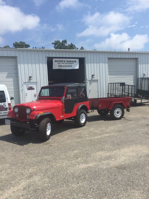 1973 Jeep CJ5 with trailer - photo 11