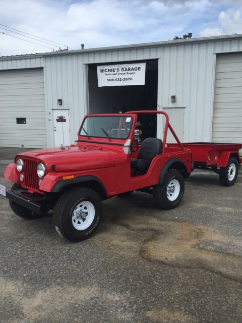 1973 Jeep CJ5 with trailer - photo 8