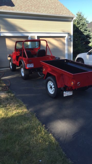 1973 Jeep CJ5 with trailer - photo 9
