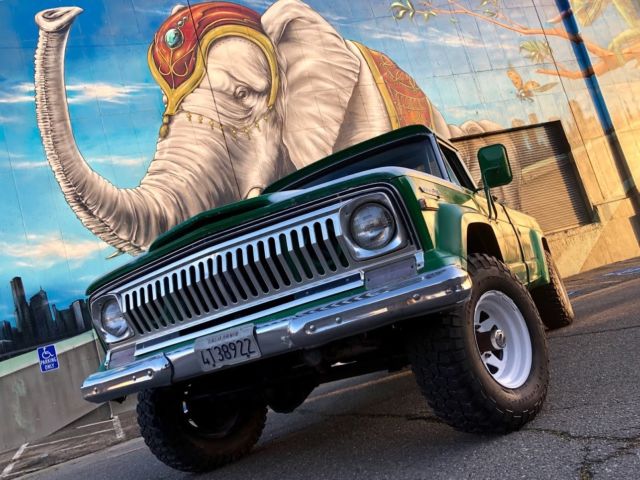 1973 Jeep J4000 Gladiator Rare final year "LWB" NO RESSERVE California Barn Find 1973 Jeep J-4000 Gladiator Custom Cab