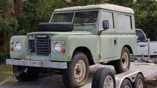 1973 land rover classic,Series III,Range Rover,4X4 COLLECTIBLE ORIGINAL NO RESER 1973 Land Rover Other