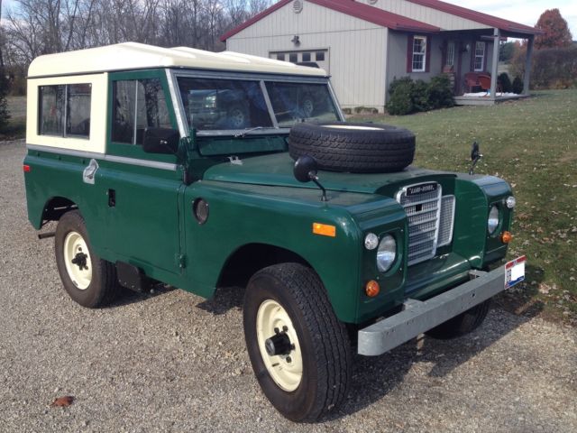 1973 Land Rover Series III 88 inch - Frame Off Restoration 1973 Land Rover Series III