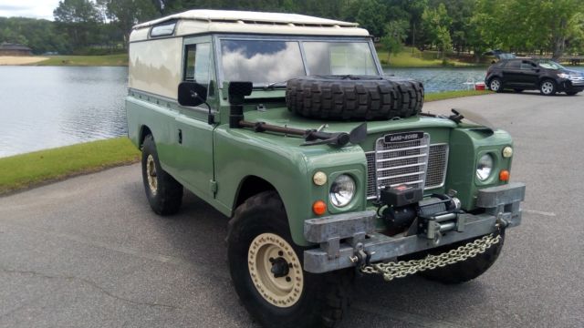 1973 Land Rover Series III TDI 3/4 Ton Diesel Turbo Intercooled 3 IIa 2a 109 88 1973 Land Rover Series III 109
