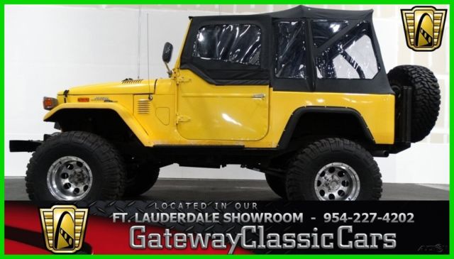 1973 Landcruiser Used Manual 1973 Toyota FJ40 Landcruiser
