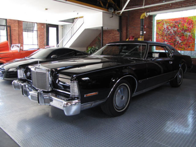 1973 Lincoln Continental Mark IV 34239 Miles Black Coupe 460 CU IN V8 Automatic 1973 Lincoln Continental --