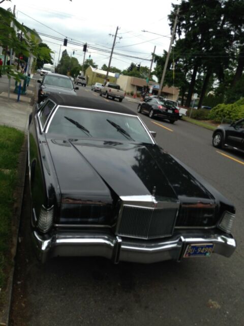 1973 lincoln continental mark iv Tripple Black NO RESERVE! 1973 Lincoln Continental Triple Black