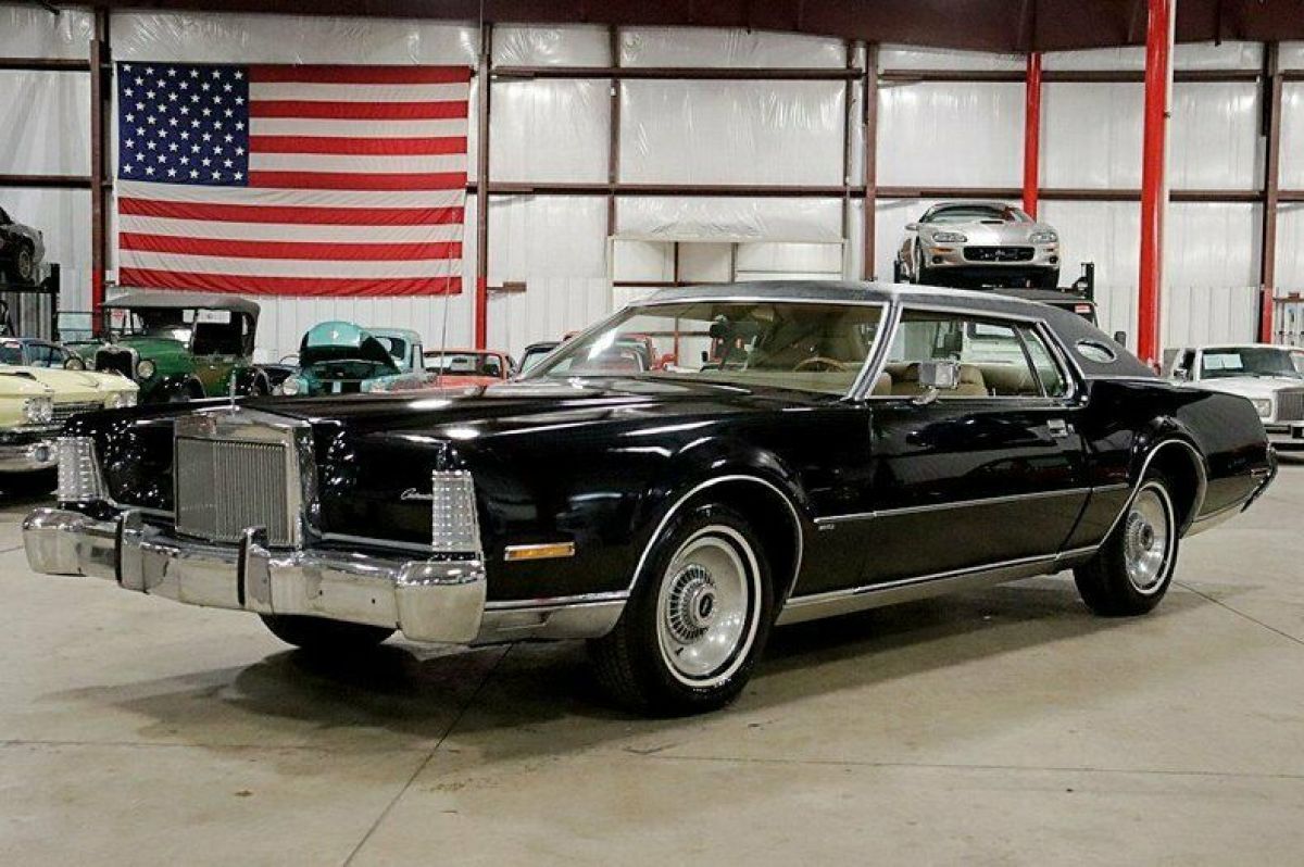 1973 Lincoln Mark IV 75370 Miles Black Coupe 7.5L / 460ci V8 Automatic 1973 Lincoln Mark Series