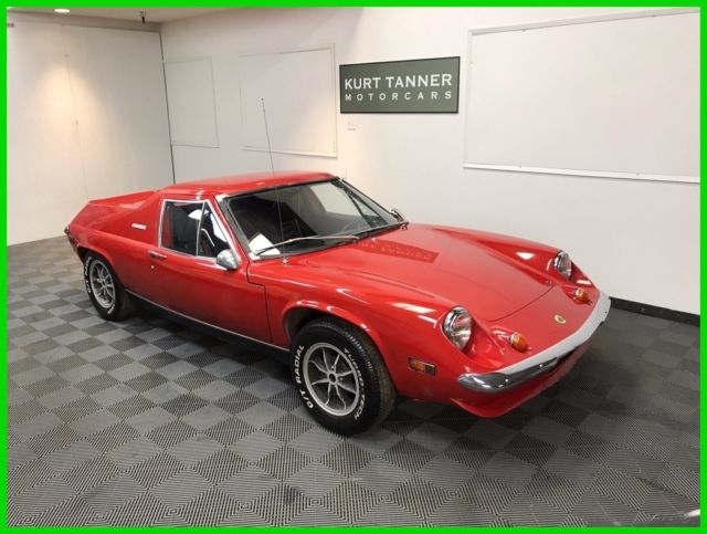 1973 LOTUS EUROPA SPECIAL. TWIN CAM, BIG VALVE, 5-SPEED, ALLOYS. AC AND HEATER 1973 Lotus Europa Special SPECIAL, TWIN CAM, BIG VALVE, 5-SPEED