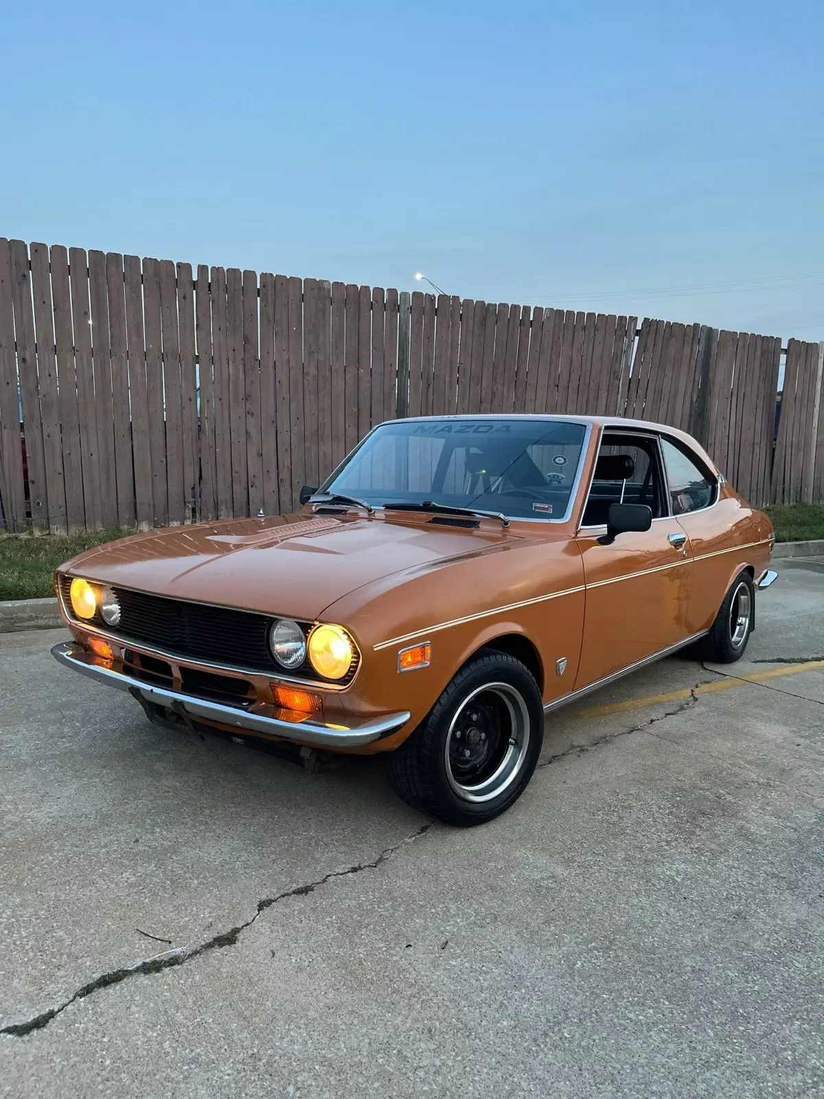 1973 Mazda RX-2 Coupe Orange 1973 Mazda RX-2