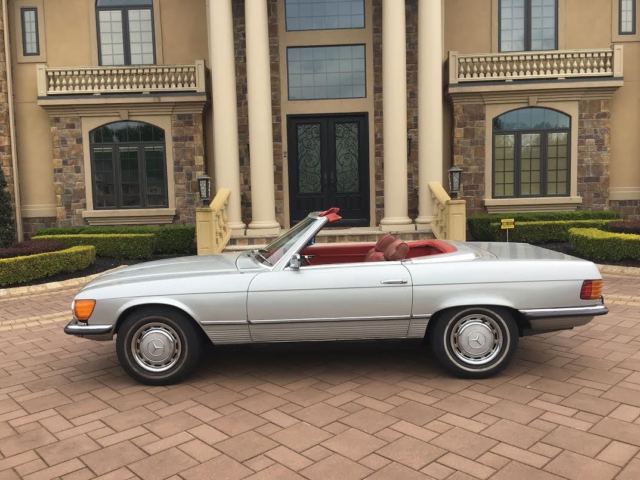 1973 MERCEDES 450SL 380SL 560SL EURO BUMPERS HARD TOP WELL MAINTAINED CONV. 1973 Mercedes-Benz SL-Class