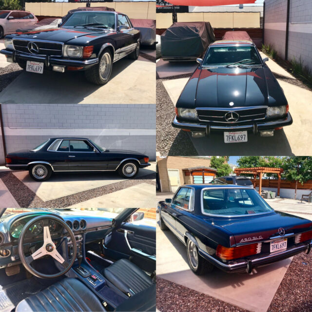 1973 Mercedes 450SLC Euro Bumpers, Lights $9899 1973 Mercedes-Benz SL-Class Super Clean,Low Miles, Euro Bumpers, Lights