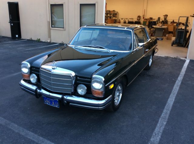 1973 Mercedes-Benz 280C Coupe W114 Original Classic Barn Find 1973 Mercedes-Benz 200-Series