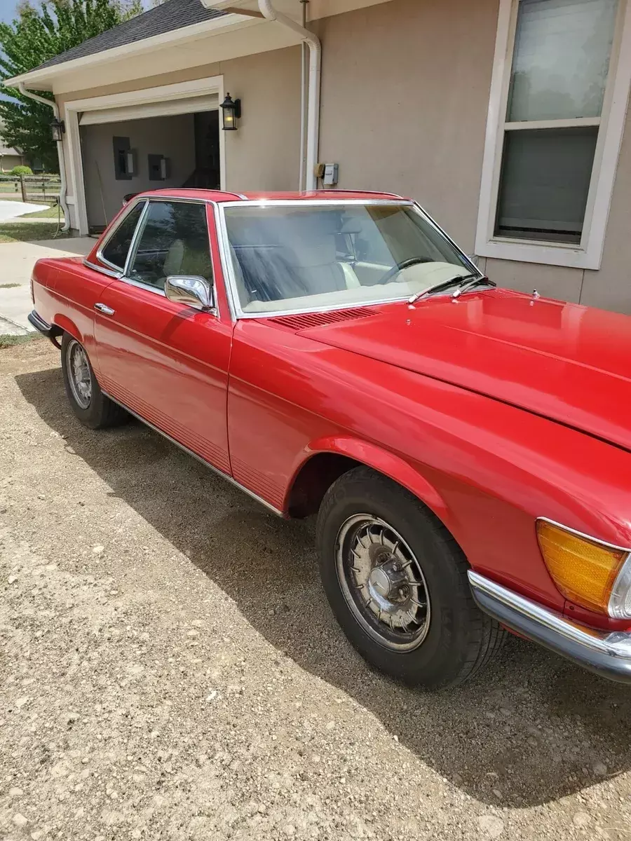 1973 Mercedes-Benz 450SL Convertible Red RWD Automatic 1973 Mercedes-Benz 450SL