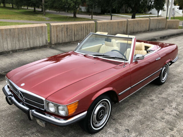 1973 Mercedes-Benz SL-Class 571 Brilliant-Red Metallic* / 040 Black hard-top - photo 8