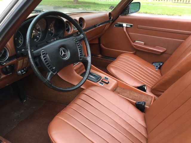 1973 Mercedes-Benz SL-Class Two-tone: 430/423 w. 263 Tobacco LEATHER ! - photo 7