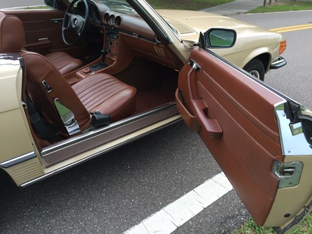 1973 Mercedes-Benz SL-Class Two-tone: 430/423 w. 263 Tobacco LEATHER ! - photo 9