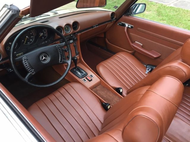 1973 Mercedes-Benz SL-Class Two-tone: 430/423 w. 263 Tobacco LEATHER ! - photo 6