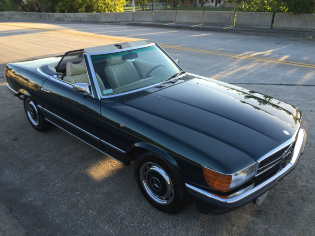 1973 Mercedes Benz 450SL W107 ROADSTER, EURO lights/bumpers/spoiler, RUST-FREE * 1973 Mercedes-Benz SL-Class Well preserved, gorgeous and RUST-FREE Roadster.