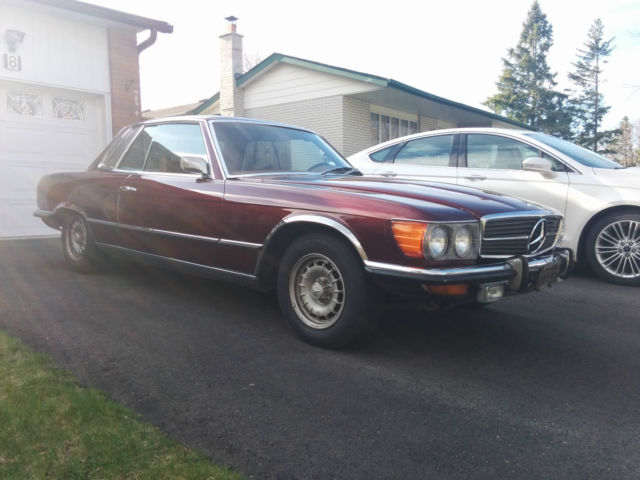 1973 Mercedes-Benz 450SLC Base 4.5L 1973 Mercedes-Benz 400-Series