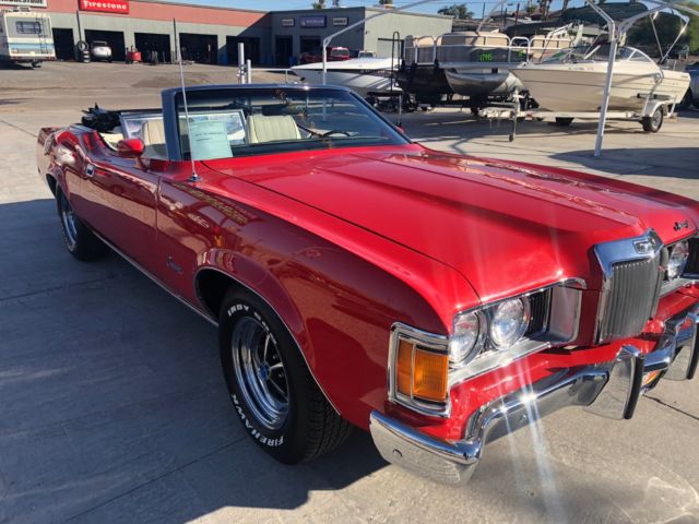 1973 Mercury Cougar Convertible. Rust Free! Ground up restoration! A/c az car 1973 Mercury Cougar