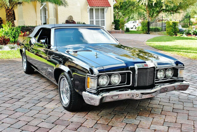 1973 Mercury Cougar Convertible Custom Build w/ Triple Black 351 V-8, - photo 12