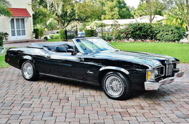 1973 Mercury Cougar Convertible Custom Build w/ Triple Black 351 V-8, - photo 5