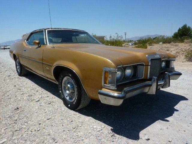1973 MERCURY COUGAR XR7 351 V8 ALL POWER CALIFORNIA CAR RUST FREE ALL ORIGINAL 1973 Mercury Cougar