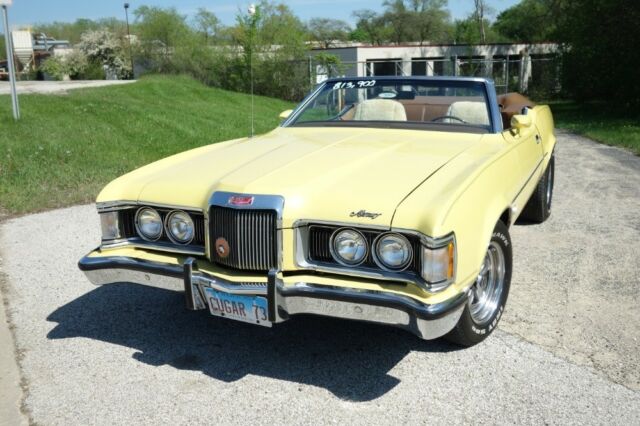 1973 Mercury Cougar -XR7- CONVERTIBLE-PRICE DROP- SUMMER CRUISER- SEE - photo 3