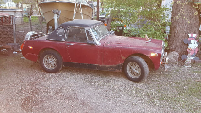 1973 MG Convertble 1973 MG Midget