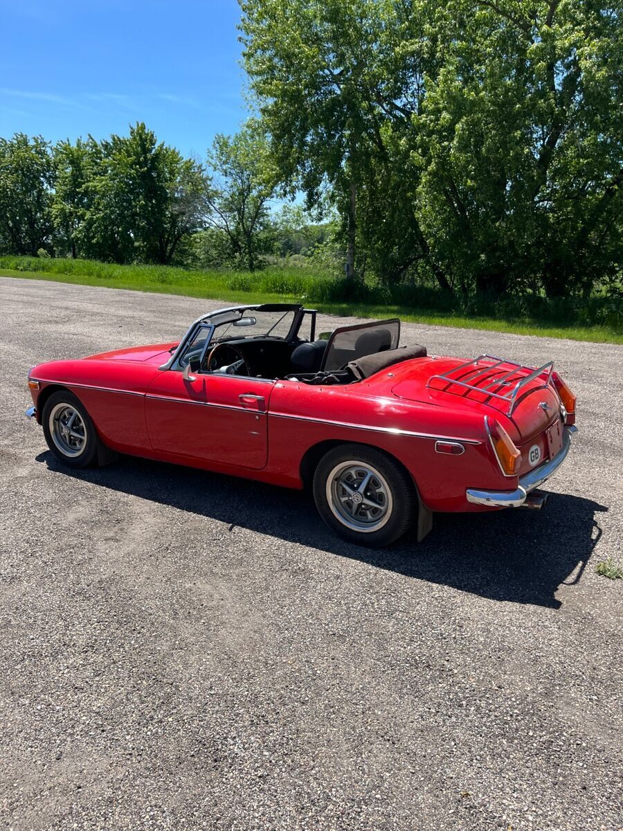 1973 MG MGB CONVERTIBLE DRIVING RESTORATION PROJECT - photo 4