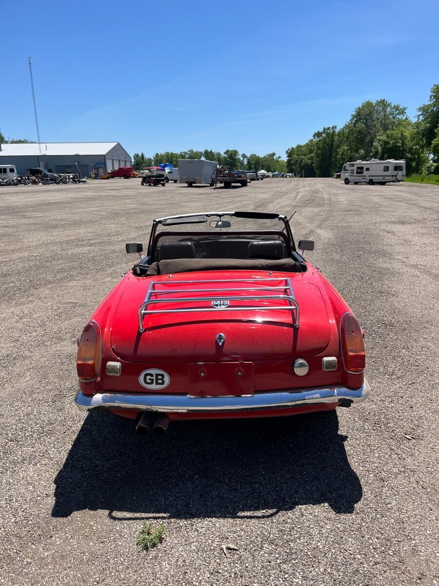 1973 MG MGB CONVERTIBLE DRIVING RESTORATION PROJECT - photo 6