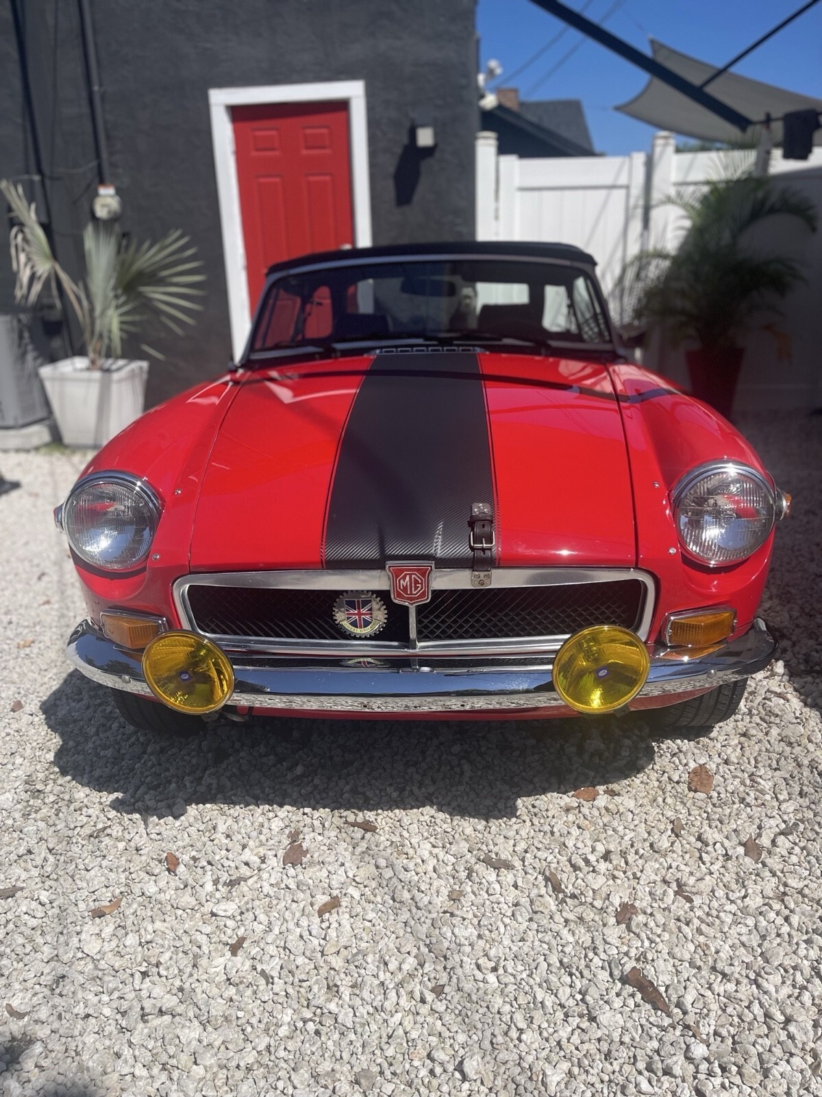 1973 MG MGB black leather - photo 6