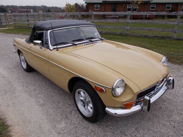 1973 MG MGB ROADSTER 78,000 Miles, Convertible, 4-Cylinder, 4 SP Manual 1973 MG MGB ROADSTER
