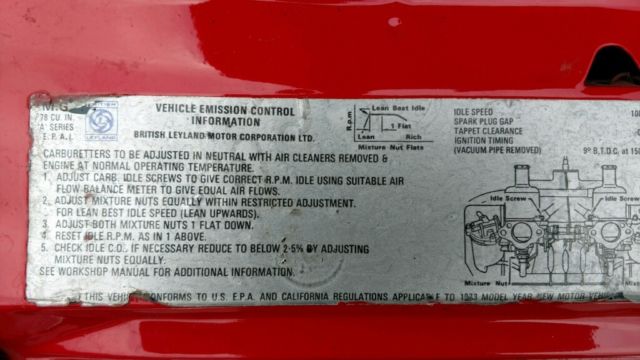 1973 MG Midget - photo 11