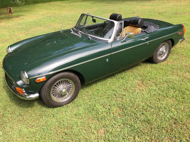 1973 MGB British Racing Green 1973 MG MGB