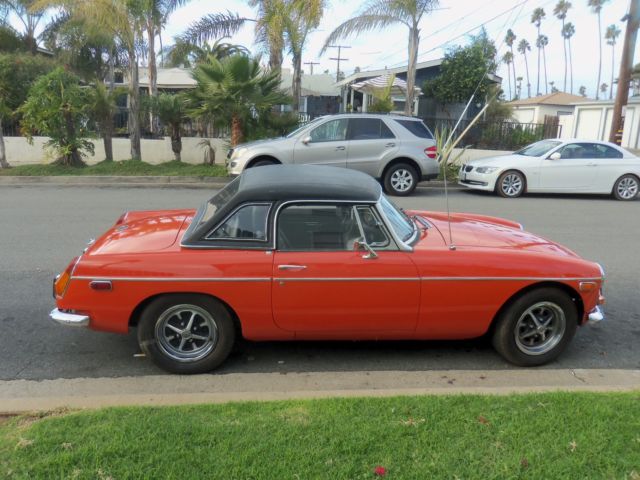 1973 MG MGB standard