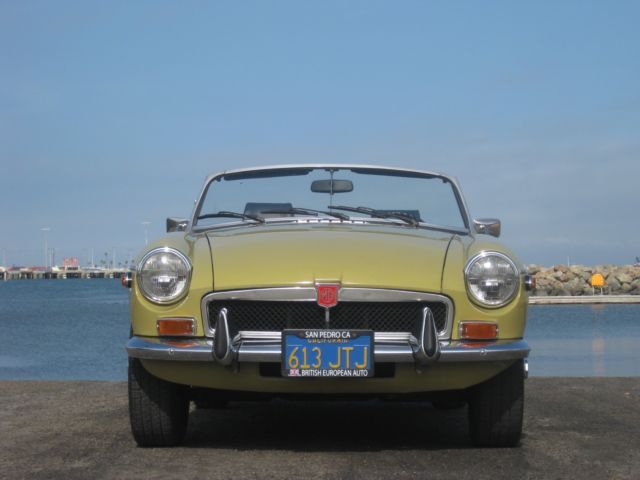 1973 MG MGB Matching Numbers MGB - photo 2