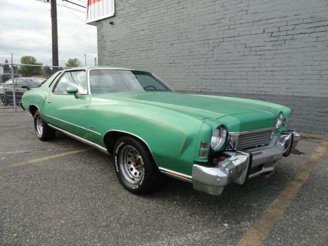 1973 Monte Carlo - WEST COAST CAR - SOLID TRANSMISSION, BODY, FRAME & INTERIOR. 1973 Chevrolet Monte Carlo