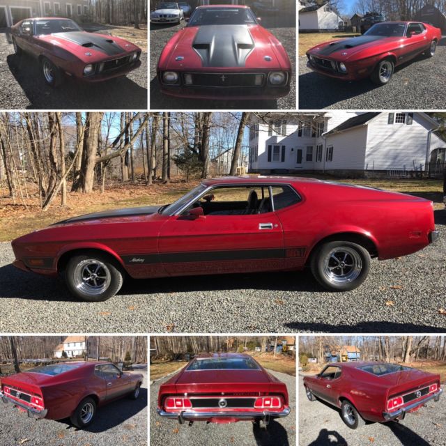 1973 Mustan Mach 1 351 Cleveland V8 Powered Runs And Drives As Good As It Looks! 1973 Ford Mustang Mach 1