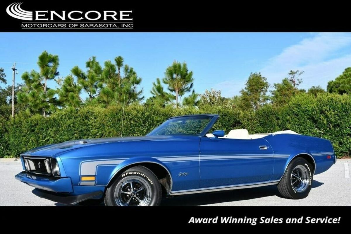 1973 Ford Mustang 2 Door Convertible W/Marti Report